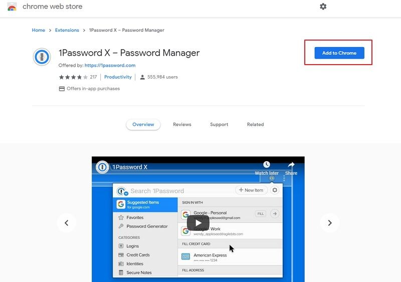 1 password chrome extension for mac